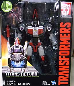 HASBRO TRANSFORMERS GENERATIONS TITANS RETURN LEADER CLASS OMINUS & SKY SHADOW