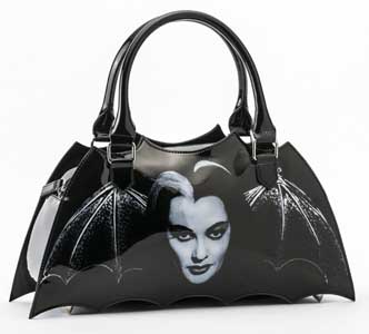 ROCK REBEL BAT SHAPED HANDBAG LILY