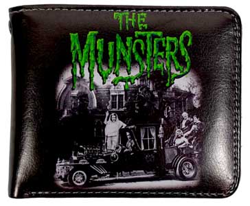 ROCK REBEL BILLFOLD THE MUNSTERS