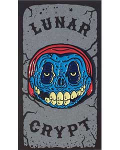 LUNAR CRYPT ENAMEL PIN CRIMSON CREEP