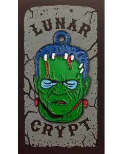 LUNAR CRYPT ENAMEL PIN WEAR-A-WEIRDO MONSTER