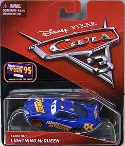 MATTEL CARS 3 シングル FABULOUS LIGHTNING McQUEEN [BONUS COLLECTOR CARD]