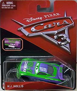 MATTEL CARS 3 シングル H.J. HOLLIS [BONUS COLLECTOR CARD] 台紙傷み特価