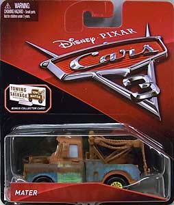 MATTEL CARS 3 シングル MATER [BONUS COLLECTOR CARD]