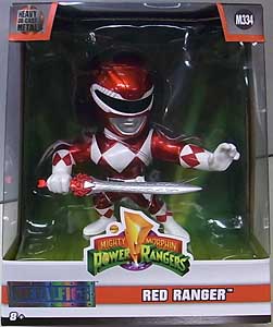 JADA TOYS METALS DIE CAST 4インチフィギュア POWER RANGERS MIGHTY MORPHIN RED RANGER [M334]