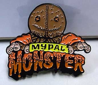 LUNAR CRYPT ENAMEL PIN MY PAL MONSTER SAM