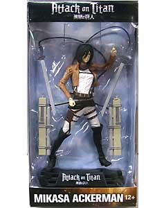 McFARLANE ATTACK ON TITAN COLOR TOPS 7インチアクションフィギュア MIKASA ACKERMAN パッケージ傷み特価