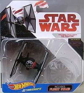 MATTEL HOT WHEELS STAR WARS DIE-CAST VEHICLE STAR WARS: THE LAST JEDI FIRST ORDER TIE FIGHTER