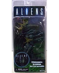 NECA ALIEN 7インチアクションフィギュア シリーズ12 ALIENS XENOMORPH WARRIOR BATTLE DAMAGED [BLUE]