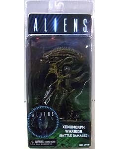 NECA ALIEN 7インチアクションフィギュア シリーズ12 ALIENS XENOMORPH WARRIOR BATTLE DAMAGED [BROWN]