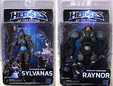 NECA HEROES OF THE STORM 7インチアクションフィギュア シリーズ3 2種セット