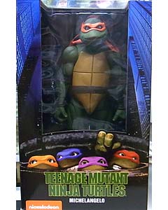 NECA TEENAGE MUTANT NINJA TURTLES [1990 MOVIE] 1/4スケールアクションフィギュア MICHELANGELO