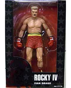 NECA ROCKY 40TH ANNIVERSARY 7インチアクションフィギュア シリーズ2 ROCKY IV IVAN DRAGO [BATTLE DAMAGED] パッケージ傷み特価