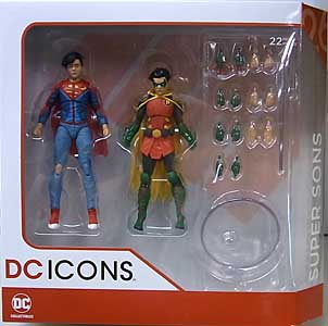 DC COLLECTIBLES DC ICONS SUPER SONS 2PACK