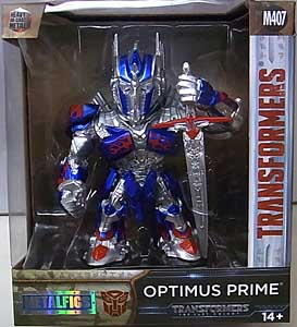 JADA TOYS METALS DIE CAST 4インチフィギュア 映画版 TRANSFORMERS: THE LAST KNIGHT OPTIMUS PRIME