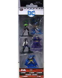 JADA TOYS DC NANO METALFIGS BATMAN 5PACK [PACK B]