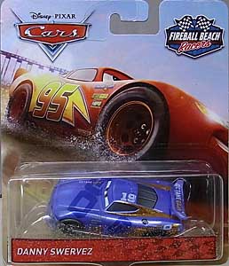 MATTEL CARS 2018 FIREBALL BEACH RACERS シングル DANNY SWERVEZ