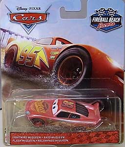 MATTEL CARS 2018 FIREBALL BEACH RACERS シングル LIGHTNING McQUEEN