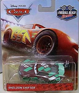 MATTEL CARS 2018 FIREBALL BEACH RACERS シングル SHELDON SHIFTER ブリスター傷み特価