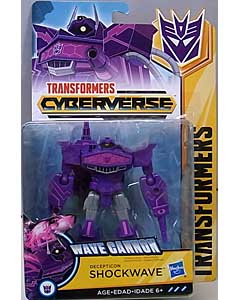 HASBRO アニメ版 TRANSFORMERS CYBERVERSE WARRIOR CLASS DECEPTICON SHOCKWAVE