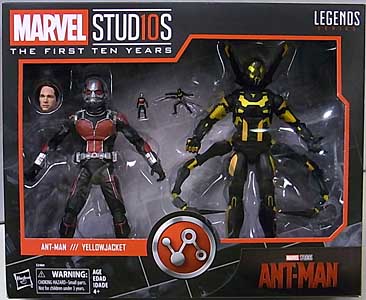 HASBRO MARVEL STUDIOS: THE FIRST TEN YEARS 映画版 ANT-MAN ANT-MAN & YELLOWJACKET 2PACK