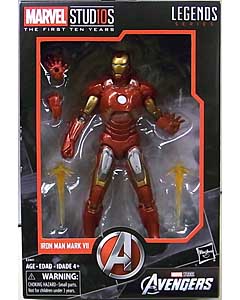 HASBRO MARVEL STUDIOS: THE FIRST TEN YEARS 映画版 AVENGERS IRON MAN MARK VII パッケージ傷み特価