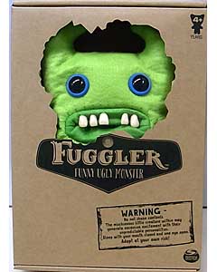 SPIN MASTER FUGGLER FUNNY UGLY MONSTER 9インチプラッシュドール SIR HORNS ALOT [GREEN]