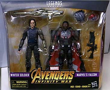 HASBRO MARVEL LEGENDS 2018 2PACK 映画版 AVENGERS: INFINITY WAR WINTER SOLDIER &amp; MARVEL&#039;S FALCON