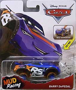 ブリスターワレ特価 MATTEL CARS 2018 XTREME RACING SERIES MUD RACING シングル BARRY DEPEDAL