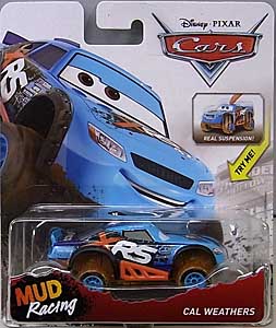 MATTEL CARS 2018 XTREME RACING SERIES MUD RACING シングル CAL WEATHERS