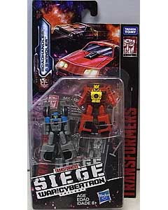 HASBRO TRANSFORMERS SIEGE MICROMASTER ROADHANDLER & SWINDLER