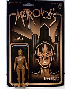 SUPER 7 REACTION FIGURES 3.75インチアクションフィギュア METROPOLIS MARIA [GOLD] 台紙＆ブリスター傷み特価