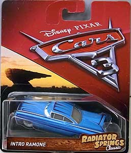 MATTEL CARS 3 シングル INTRO RAMONE [RADIATOR SPRINGS CLASSIC] 台紙傷み特価