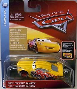 MATTEL CARS 2018 シングル RUST-EZE CRUZ RAMIREZ [BONUS COLLECTOR CARD]