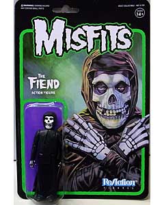 SUPER 7 REACTION FIGURES 3.75インチアクションフィギュア MISFITS THE FIEND [MIDNIGHT BLACK]