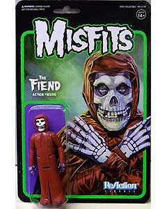 SUPER 7 REACTION FIGURES 3.75インチアクションフィギュア MISFITS THE FIEND [CRIMSON RED]