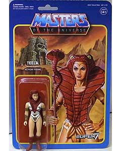 SUPER 7 REACTION FIGURES 3.75インチアクションフィギュア MASTERS OF THE UNIVERSE WAVE 3 TEELA 台紙傷み特価