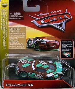 MATTEL CARS 2018 シングル SHELDON SHIFTER [BONUS COLLECTOR CARD]