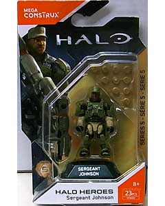 MEGA CONSTRUX HALO HEROES SERIES 5 SERGENT JOHNSON