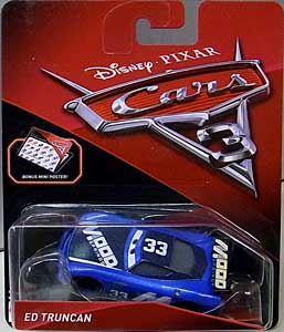 MATTEL CARS 3 シングル ED TRUNCAN 台紙傷み特価