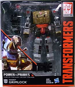 HASBRO TRANSFORMERS GENERATIONS POWER OF THE PRIMES VOYAGER CLASS DINOBOT GRIMLOCK