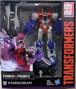 HASBRO TRANSFORMERS GENERATIONS POWER OF THE PRIMES VOYAGER CLASS STARSCREAM
