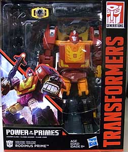 HASBRO TRANSFORMERS GENERATIONS POWER OF THE PRIMES LEADER CLASS RODIMUS PRIME