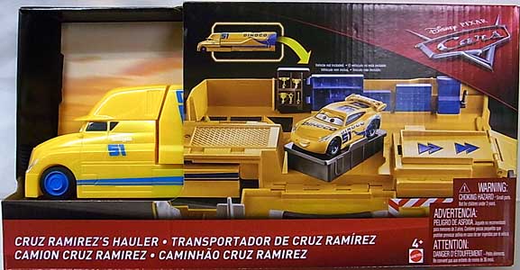 MATTEL CARS 2018 PLAYSET CRUZ RAMIREZ'S HAULER パッケージ傷み特価