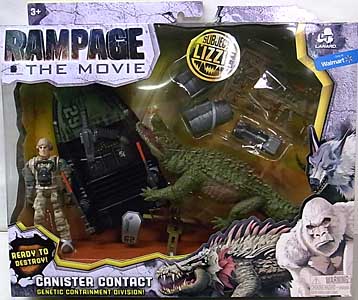 LANARD TOYS RAMPAGE THE MOVIE CANISTER CONTACT LIZZIE