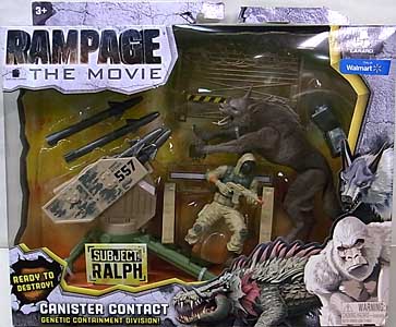 LANARD TOYS RAMPAGE THE MOVIE CANISTER CONTACT RALPH