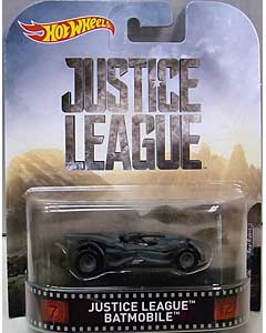 MATTEL HOT WHEELS 1/64スケール 2017 RETRO ENTERTAINMENT JUSTICE LEAGUE BATMOBILE