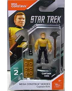 MEGA CONSTRUX MEGA CONSTRUX HEROES SERIES 2 STAR TREK CAPTAIN KIRK