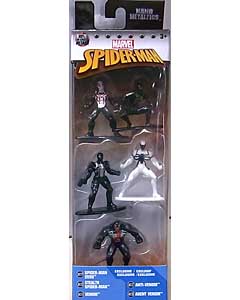 JADA TOYS MARVEL NANO METALFIGS SPIDER-MAN 5PACK [PACK B]