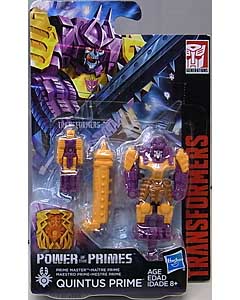 HASBRO TRANSFORMERS GENERATIONS POWER OF THE PRIMES PRIME MASTER QUINTUS PRIME 台紙傷み特価